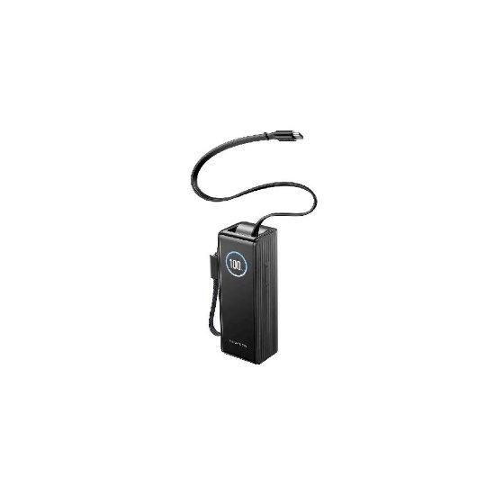 Mobilni USB punjač ECOFLOW Rapid Powerbank 25000 mAh, 170W, kabel USB-C 100W, sivi
