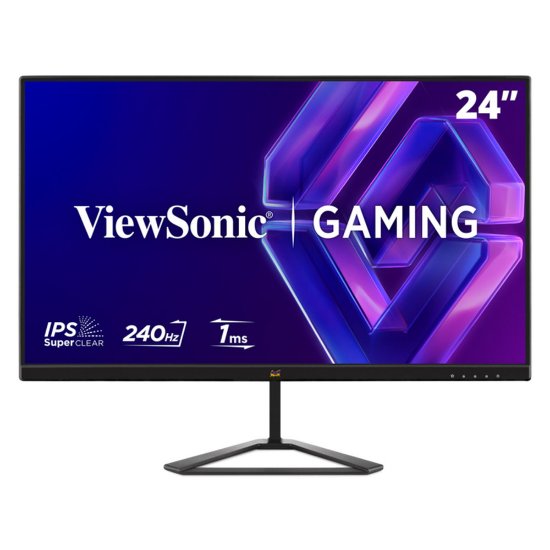 Gaming monitor 27" VIEWSONIC VX2758A-2K-PRO-3, QHD, IPS, 240Hz, 1ms, 300 cd/m2, crni