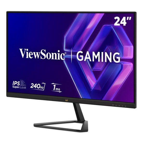 Gaming monitor 27" VIEWSONIC VX2758A-2K-PRO-3, QHD, IPS, 240Hz, 1ms, 300 cd/m2, crni