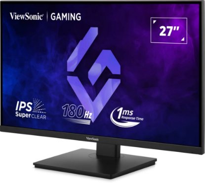 Gaming monitor 27" VIEWSONIC XG27G1, FHD, IPS, 180 Hz, 1ms, 300 cd/m2, crni