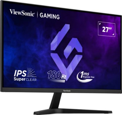 Gaming monitor 27" VIEWSONIC VX27G1-HD, FHD, IPS, 180Hz, 1ms, 300 cd/m2, crni