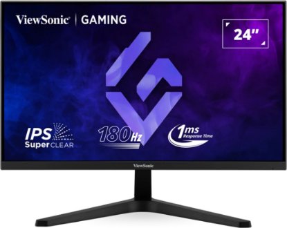 Gaming monitor 24" VIEWSONIC VX24G1-HD, FHD, IPS, 180Hz, 1ms, 300 cd/m2, crni