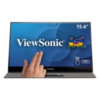 Prijenosni monitor 15.6" VIEWSONIC TD1655, FHD, IPS TFT LCD, Multi-touch, 14ms, 250 cd/m2, zvučnici, crni