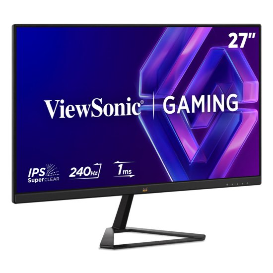 Gaming monitor 27" VIEWSONIC VX2779A-HD-PRO, FHD, IPS, 240Hz, 250 cd/m2, 1ms, crni