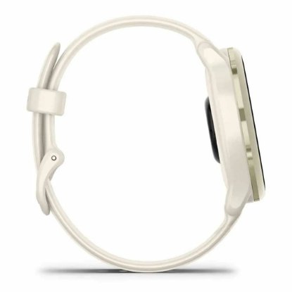 Sportski sat GARMIN Vivoactive 6 Bone/Lunar Gold, zlatni