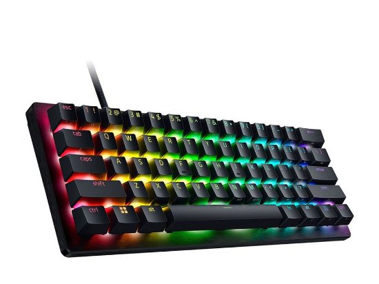 Tipkovnica RAZER Huntsman V3 Pro Mini, Analog Switch, RGB, US Layout, USB, crna