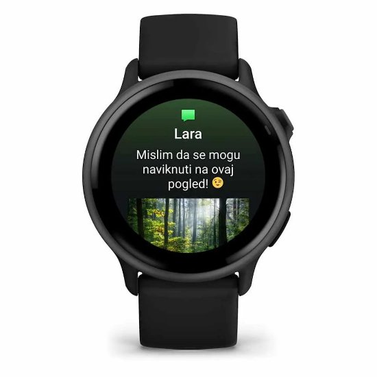 Sportski sat GARMIN Vivoactive 6 Black Slate, crni