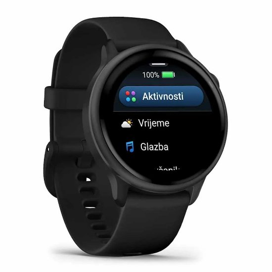 Sportski sat GARMIN Vivoactive 6 Black Slate, crni