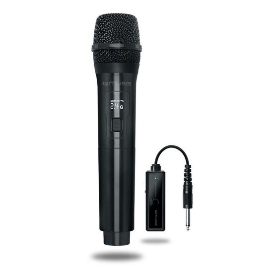 Mikrofon MUSE MC-30 WI, bežični, USB Type-C, crni