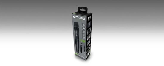 Mikrofon MUSE MC-30 WI, bežični, USB Type-C, crni
