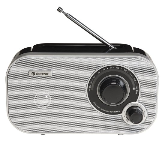 Radio prijemnik DENVER TR-51, FM analog, 1 W, bijela