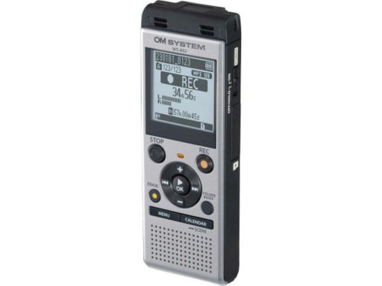 Digitalni diktafon OLYMPUS WS-882, 4 GB, srebrni, ME-52 mikrofon (unidirekcijski), sivi