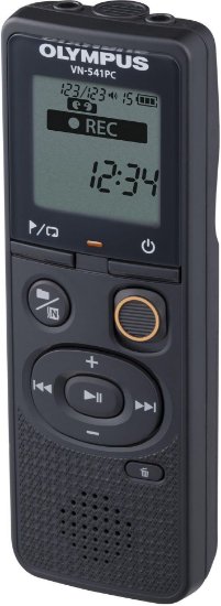 Digitalni diktafon OLYMPUS VN-541PC, 4 GB interne memorije, do 1570 h snimanja, glasovna aktivacija, 67 g