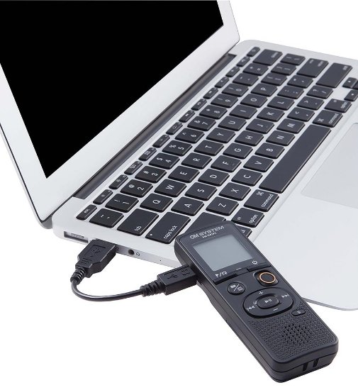 Digitalni diktafon OLYMPUS VN-541PC, 4GB, WMA, crni