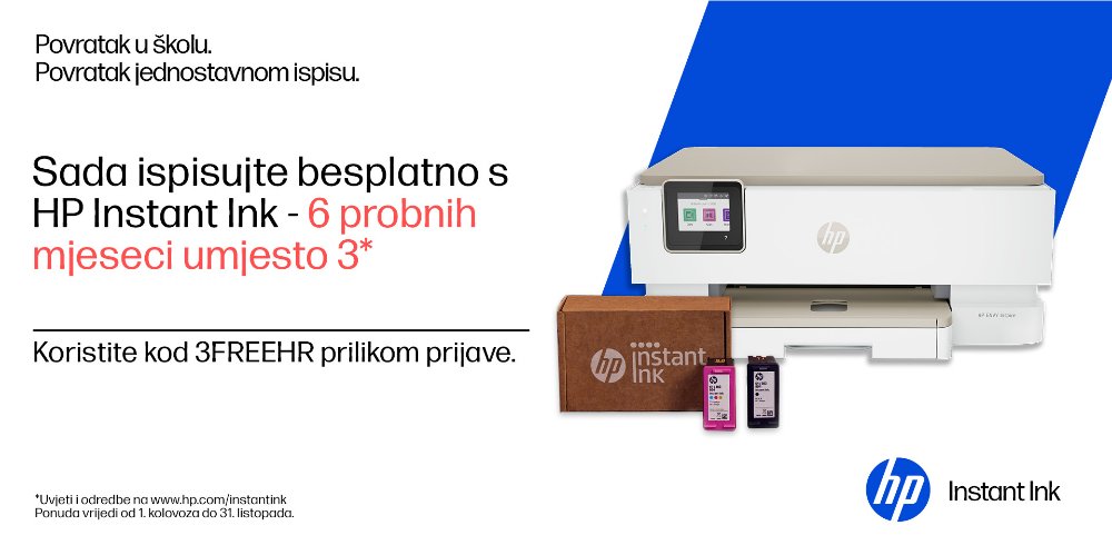 Prikažite detalje za HP Instant Ink - printaj besplatno!