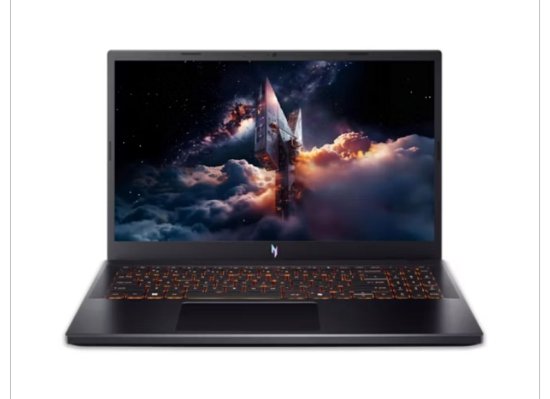 Laptop ACER Nitro V15 NH.QZ8EX.01L/  Core i9 270H, 16GB RAM, 1TB SSD, nVidia GeForce RTX 5060, 15.6" FHD IPS 165Hz, bez OS, crni