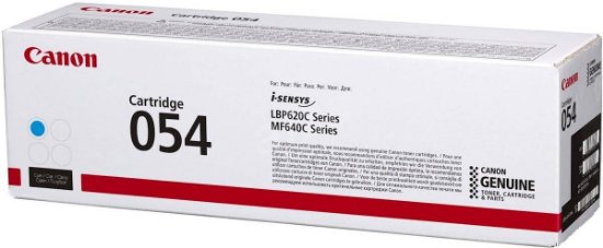 Toner CANON CRG-054c, za LBP621Cw/LBP623Cdw/MF641Cw/643Cdw/634Cx, cyan