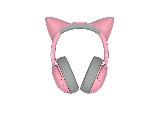 Slušalice RAZER Kraken Kitty BT V2 Quartz, bežične, Bluetooth, roze