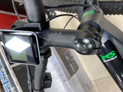 RABLJENI - Električni bicikl MS ENERGY e-bike m100, kotači 29", sivi