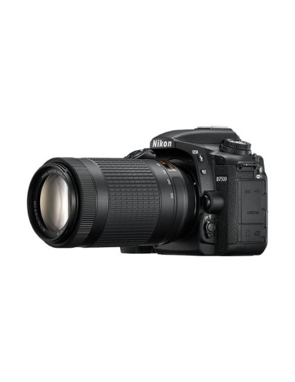 Digitalni fotoaparat NIKON D7500 + AF-S DX NIKKOR 18-300 VR, 20.9 MP, APS-C CMOS senzor, crni