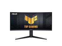 Gaming monitor 34" ASUS TUF Gaming VG34VQL3A,UWQHD, VA, 180Hz, 1ms, 400cd/m2, FreeSync, zakrivljeni, zvučnici, crni