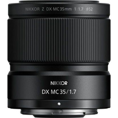 Objektiv NIKON Z DX 35mm f/1.7 Macro, 35mm, f/1.7, Z-mount, 52mm navoj filter, 8 elemenata u 7 grupa, maksimalno povećanje 1:1.5