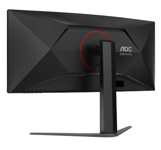 Gaming monitor 34" AOC CU34G4, UWQHD, VA, 180Hz, 1ms, 300cd/m2, FreeSync, zakrivljeni, crni
