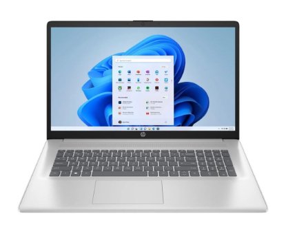 Laptop HP 17-cn4007nw / Core 7 150U, 16GB, 512GB SSD, Intel HD Graphics, 17" FHP IPS, Windows 11, srebrni