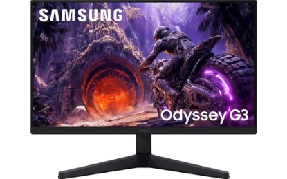 Monitor 24" SAMSUNG Odyssey G3, G30D,  LS24HG302EUXEN, FHD, IPS, 200Hz, 1ms, 200 cd/m2, crni