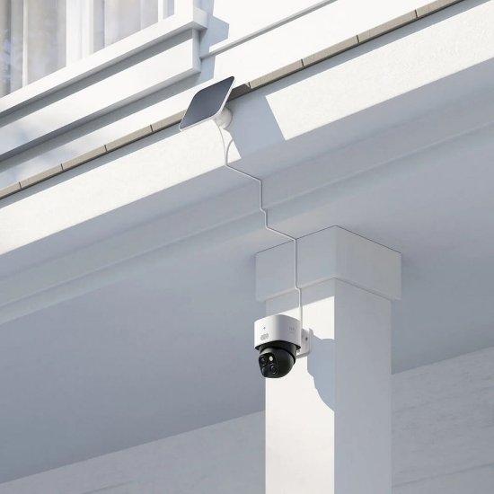Mrežna nadzorna kamera ANKER Eufy Security SoloCam S340, 3K, solarna, vanjska, bijela