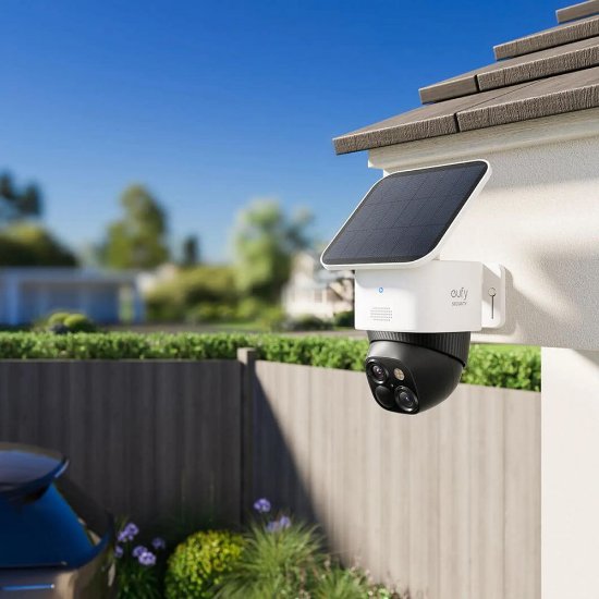 Mrežna nadzorna kamera ANKER Eufy Security SoloCam S340, 3K, solarna, vanjska, bijela