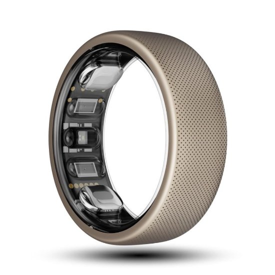 Amazfit Pametni prsten Helio Ring, velič ina 12, prać enje aktivnosti, titanij