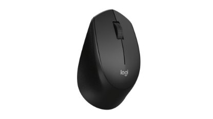 Miš LOGITECH M330 Silent Plus, optički, 1000dpi, bežični, crni, USB