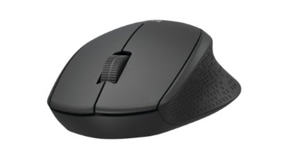Miš LOGITECH M330 Silent Plus, optički, 1000dpi, bežični, crni, USB