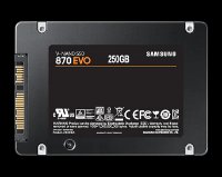 SSD 250GB SAMSUNG 870 EVO, MZ-77E250B/EU, SATA, 2.5", 560/530 MB/s