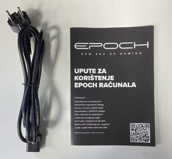 RABLJENI - Računalo EPOCH Amalthea / Core i5 12400F, 16GB DDR4, 1TB SSD NVMe, nVidia GeForce RTX 3050 6GB, Windows 11, crno