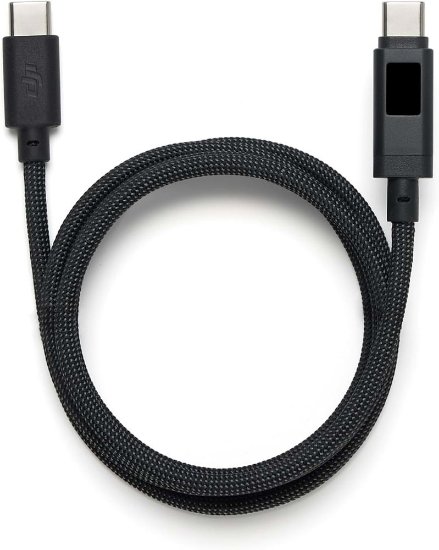 Kabel DJI, USB-C na USB-C, CDT-CABLE-1, 240W, 1m, crni