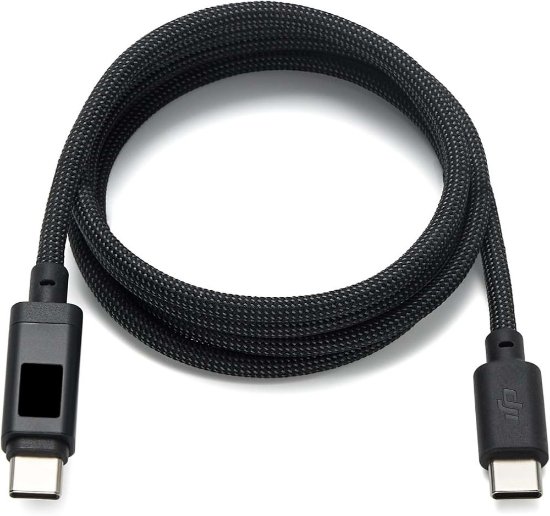 Kabel DJI, USB-C na USB-C, CDT-CABLE-1, 240W, 1m, crni