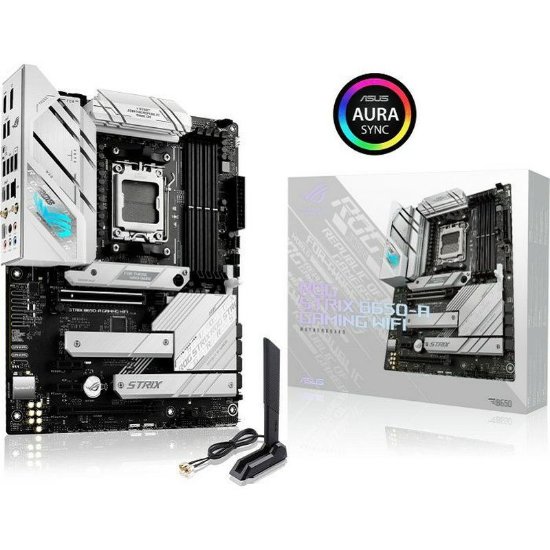 Asus Matič na ploč a ROG Strix Gaming B650-A WiFi, AMD B650, DDR5, ATX, s. AM5