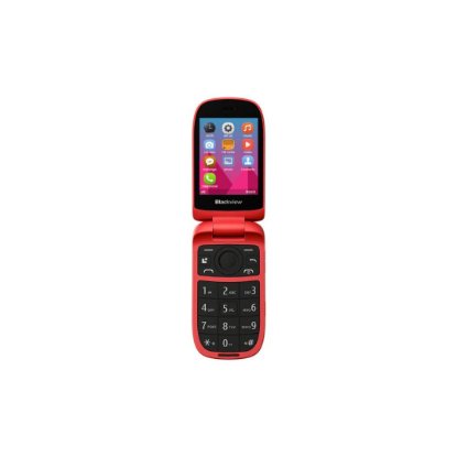 Klasični mobitel BLACKVIEW N2000, Flip, Dual SIM, crveni