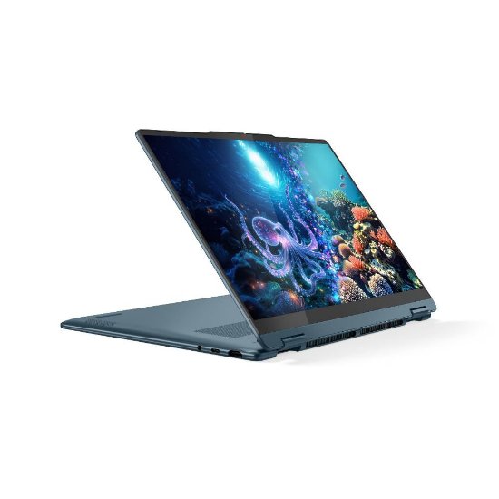 IZLOŽBENI - Laptop LENOVO Yoga 7 2-u-1 83JR0020SC / Ryzen AI 7 350, 32GB, 1TB SSD, AMD Radeon Graphics, 14" 2,8K 120Hz OLED Touch, Windows 11, plavi
