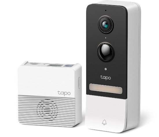 Pametno bežično zvono TP-LINK Tapo D230S1, 2K, WiFi, baterijsko, noćno snimanje