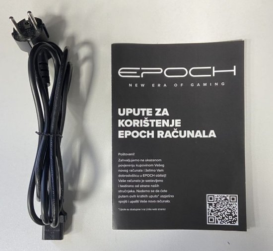 RABLJENI - Računalo EPOCH Amalthea / Core i5 12400F, 16GB DDR4, 1TB SSD NVMe, nVidia GeForce RTX 3050 6GB, Windows 11, crno