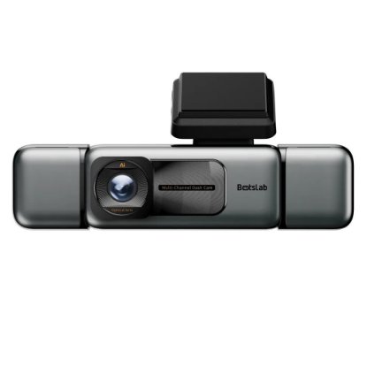 Auto kamera BOTSLAB 4CH G980H, 4K prednja + zadnja kamera, GPS, crna