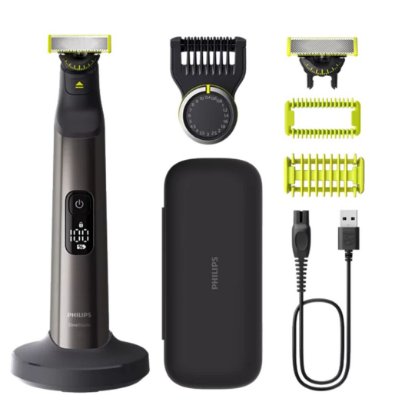 Aparat za brijanje PHILIPS QP6652/61, OneBlade Pro 360, lice+tijelo, crno