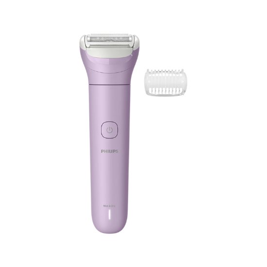 Epilator za tijelo PHILIPS BRL114/00 Lady Shaver Series 6000, za mokro i suho korištenje, bijelo/rozi