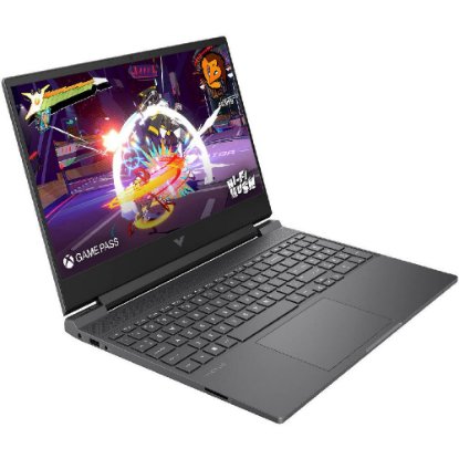 IZLOŽBENI - Laptop HP Victus 15-fa2082wm / Core i5 13420H, 16GB, 512GB SSD, nVidia GeForce RTX 4050, 15.6" FHD 144Hz IPS, Windows 11, sivi