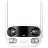 Mrežna nadzorna kamera BOTSLAB W302, Dual-Lens, 4 MP, 170°, vanjska, WiFi, bijela