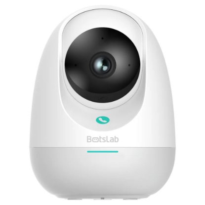 Mrežna nadzorna kamera BOTSLAB 2E PRO C213, 3MP, 360°, unutarnja, WiFi, noćno snimanje, bijela