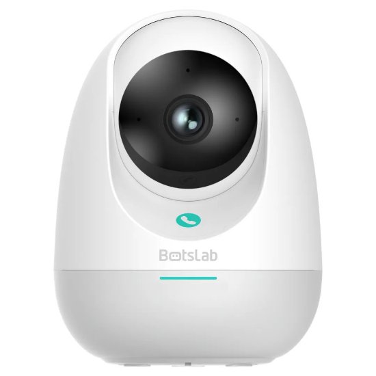 Mrežna nadzorna kamera BOTSLAB 2E PRO C213, 3MP, 360°, unutarnja, WiFi, noćno snimanje, bijela